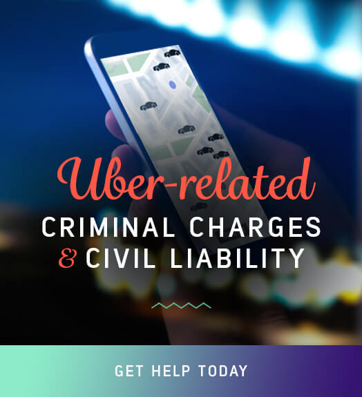 uber civil claim vs. criminal claim