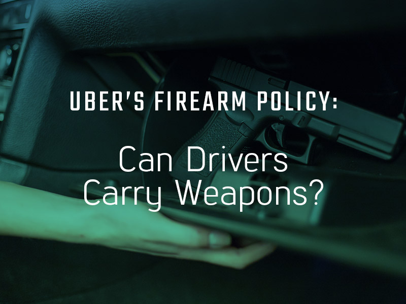 Uber's firearm policy: Can Drivers Carry Weapons?